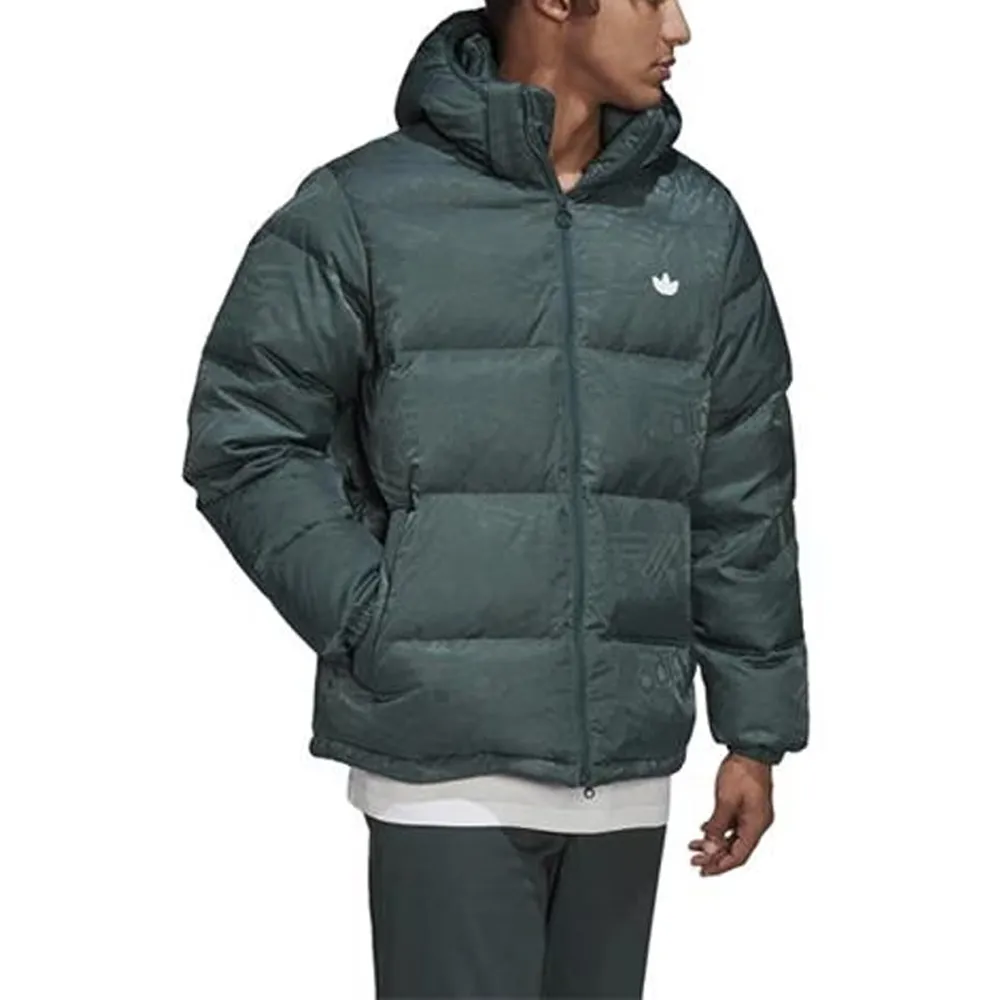 Пуховик Adidas Monogram (зелений)